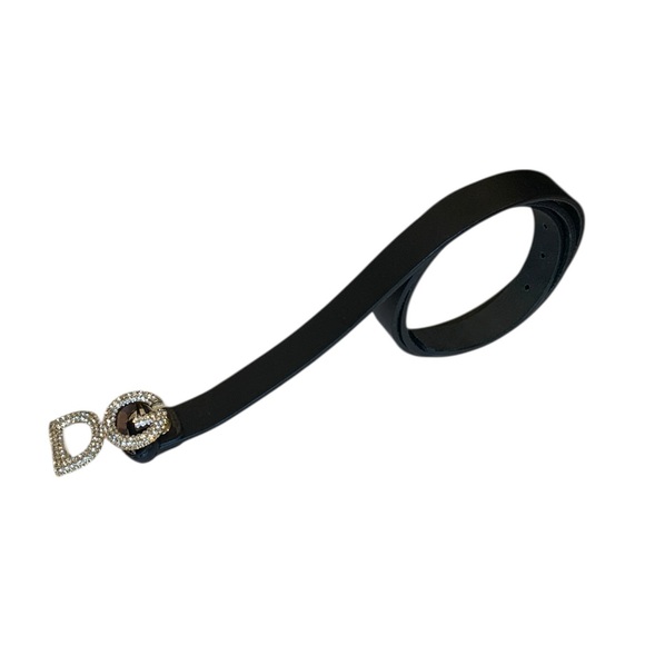 🆕 DOLCE & GABBANA Style Crystals DG logo belt 🆕 - Picture 4 of 7
